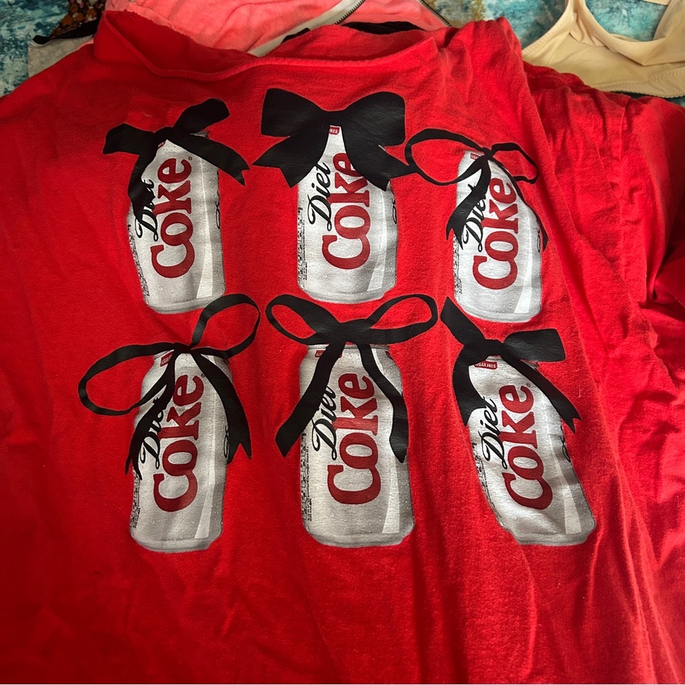 Red Diet Coke Graphic Shirt